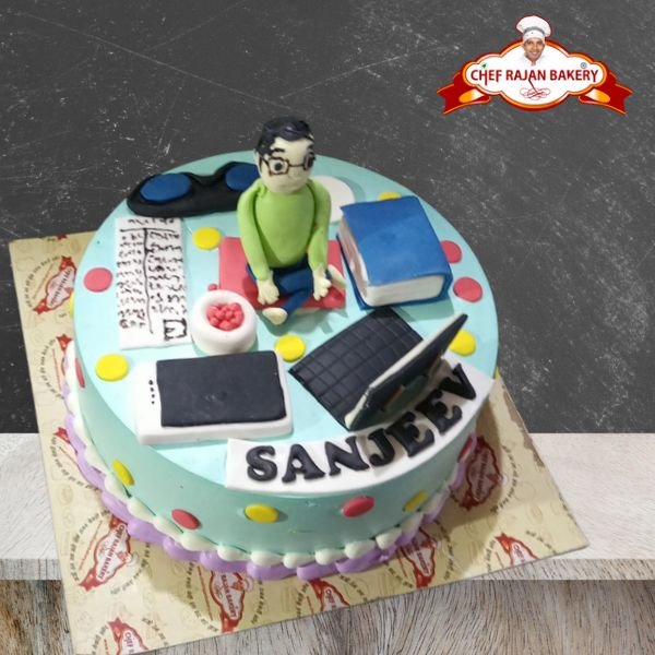 Work From Home Theme Cake for Birthday  YummyCake