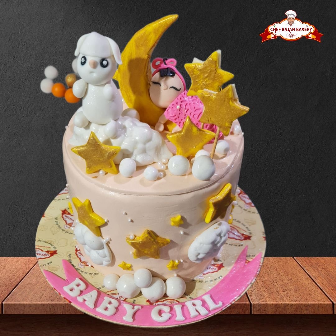  GIRL & MOON CAKE SPECIAL design 2 kg chocolate 