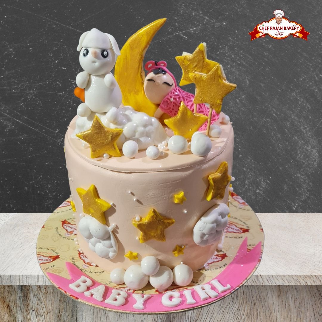  GIRL & MOON CAKE SPECIAL design 2 kg chocolate 