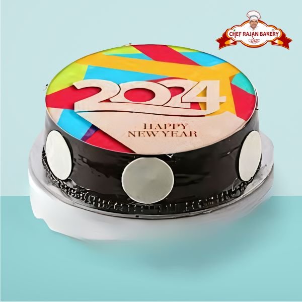 New year special cake chocolate 1 kg