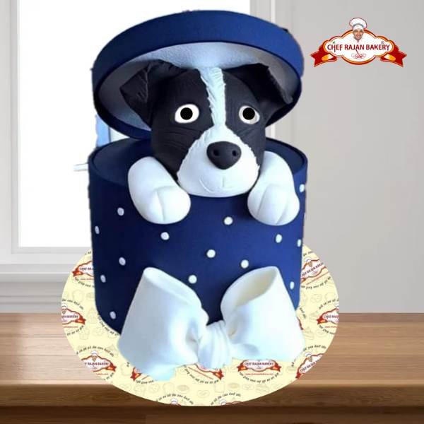 Dog lover birthday cake 2 kg 