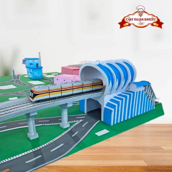  Patna Metro Theme Cake  20 kg 