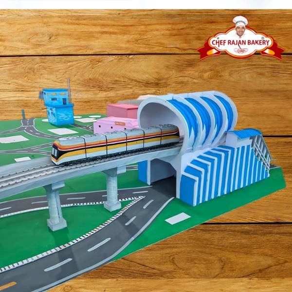  Patna Metro Theme Cake  20 kg 