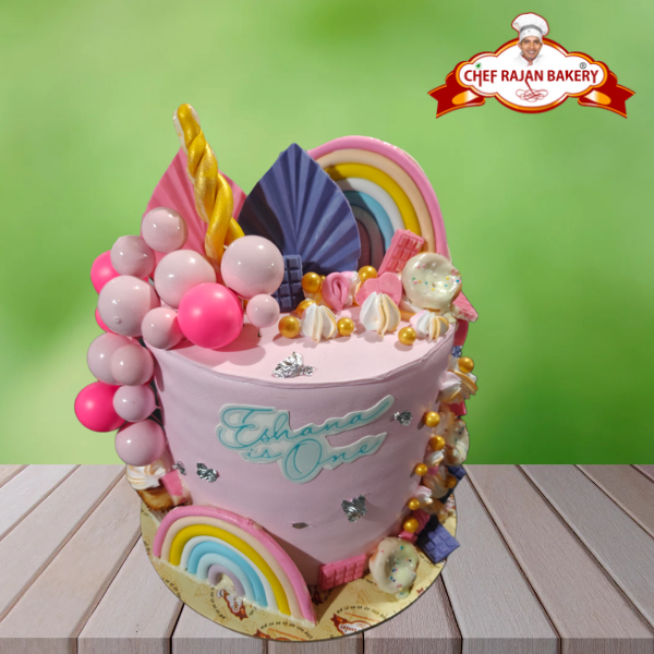 Premium Designer Cake Decoration for first Birthday  cake 5 kg 